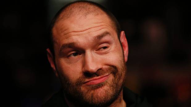 Fury Tyson faccia furba