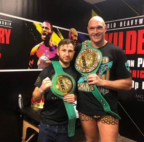 Fury and Isaac Lowes