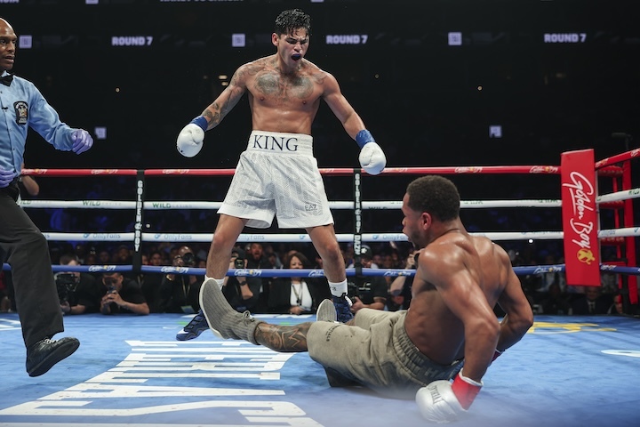 Ryan Garcia accusa l'arbitro di aver falsato il match con Haney- VIDEO