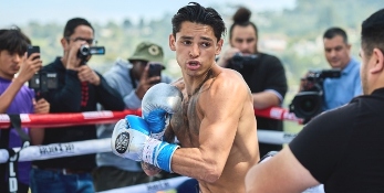Garcia Ryan Sparring in LA