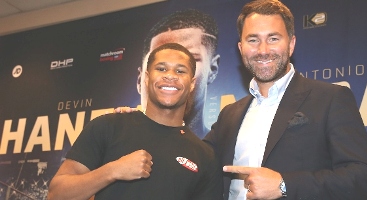 Hearn rivela le sfide milionarie che aspettano Devin Haney nel 2024