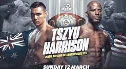 Harrison vs Tszyu poster CANCELLA