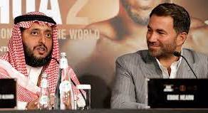 Hearn con prince Khalid