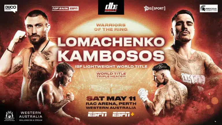 KAMBOSOS vs Lomachenko Maggio