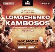 Nel sottoclou di Lomachenko vs Kambosos: Cuadras -Moloney e  Hughes-Johnson 