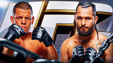  Jorge Masvidal e Nate Diaz hanno presentato in California la sfida del 6 luglio 