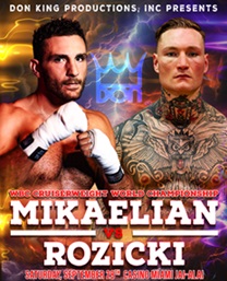 Don King  ha presentato la sfida  WBC  tra Mikaelian contro Rozicki  in settembre a Miami 