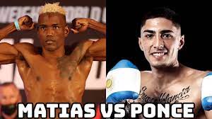Matias vs Ponce 25 febbraio