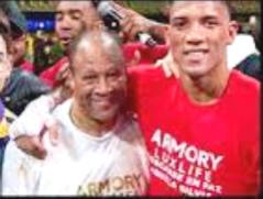 Morrell e il coach Shields