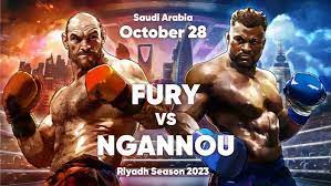 NGANNOU vs Fury 28 ott