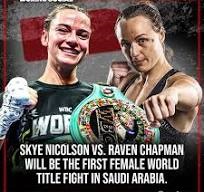 NICHOLSON SKY FEMALE vs CHAPMAN WBC