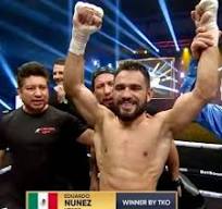  Il  numero uno IBF dei  s.piuma 'Sugar' Nunez in azione sabato prossimo in California 