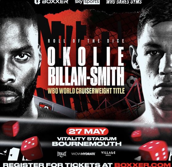 OKOLIE vs BILLAM SMITH 27 magg