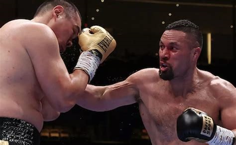 L'obiettivo  di Joseph Parker :  ottenere  una sfida contro il campione IBF  Daniel Dubois 