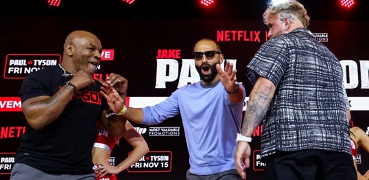 PAUL vs TYSON PRESS Agosto