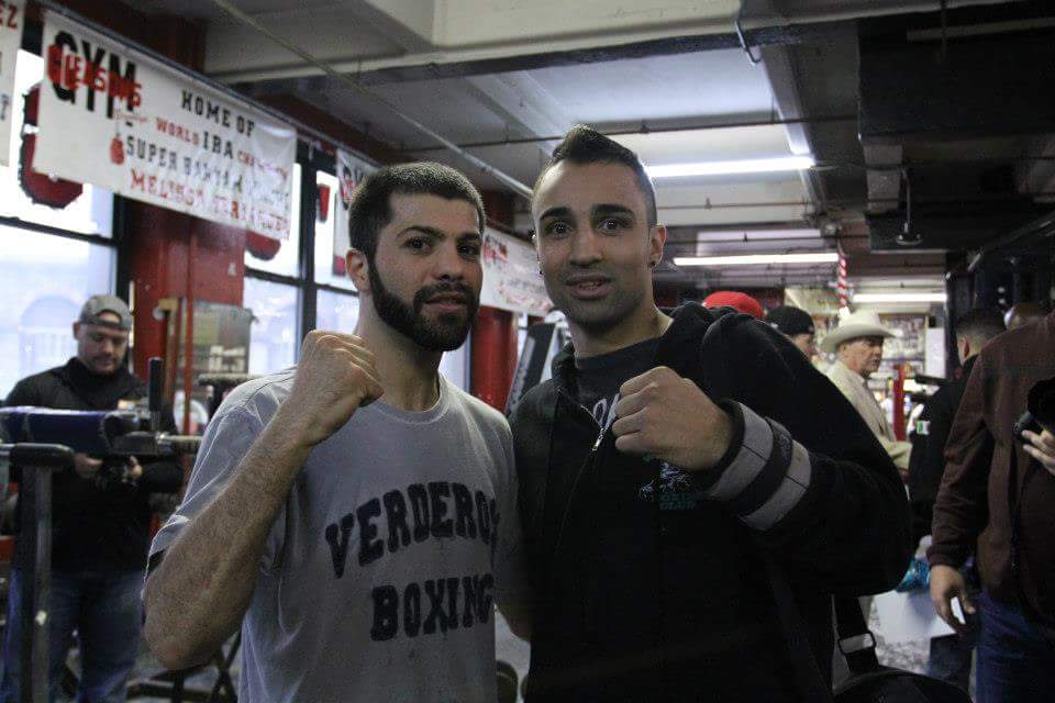 Pagliara con Malignaggi
