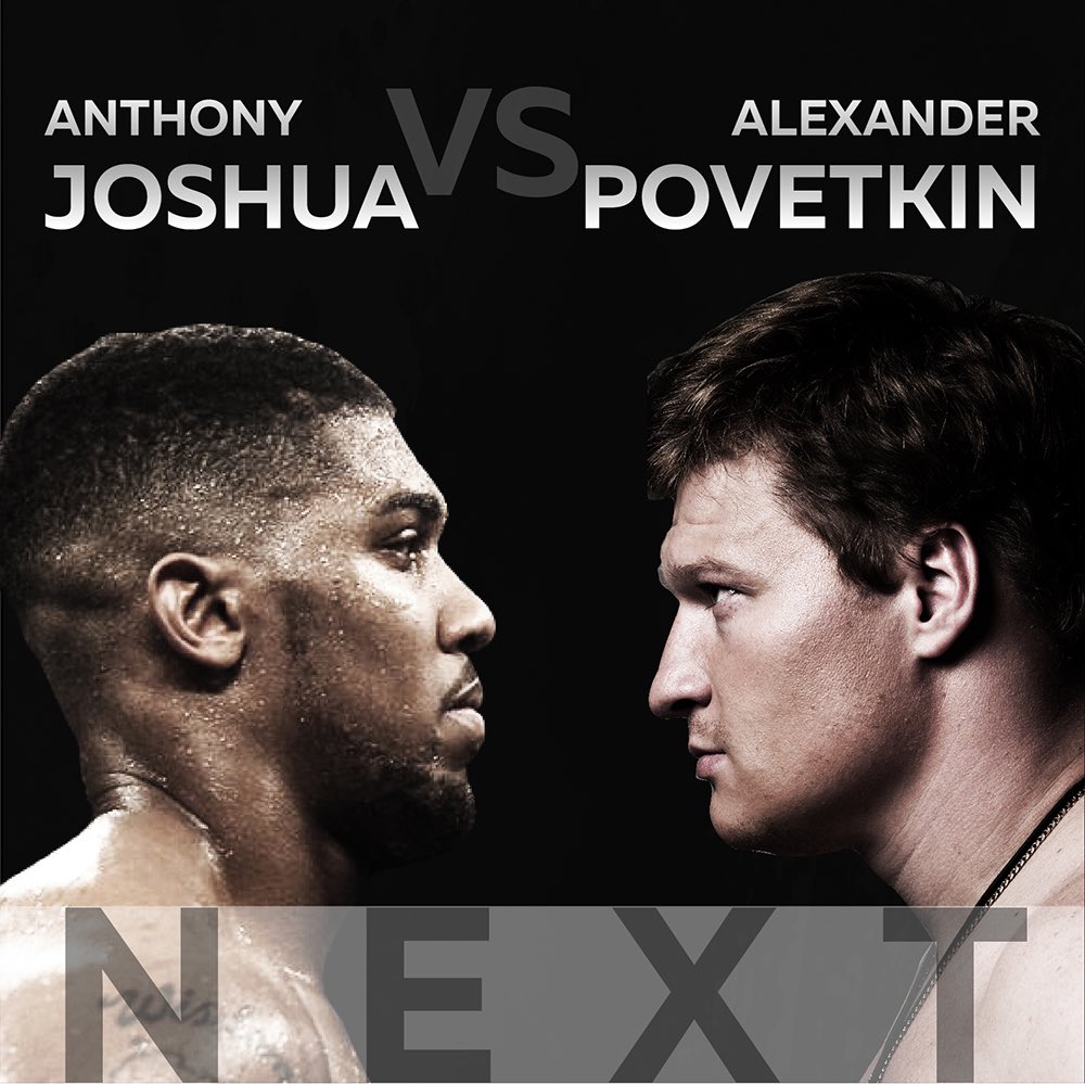 Povetkin vs Joshua nero aprile