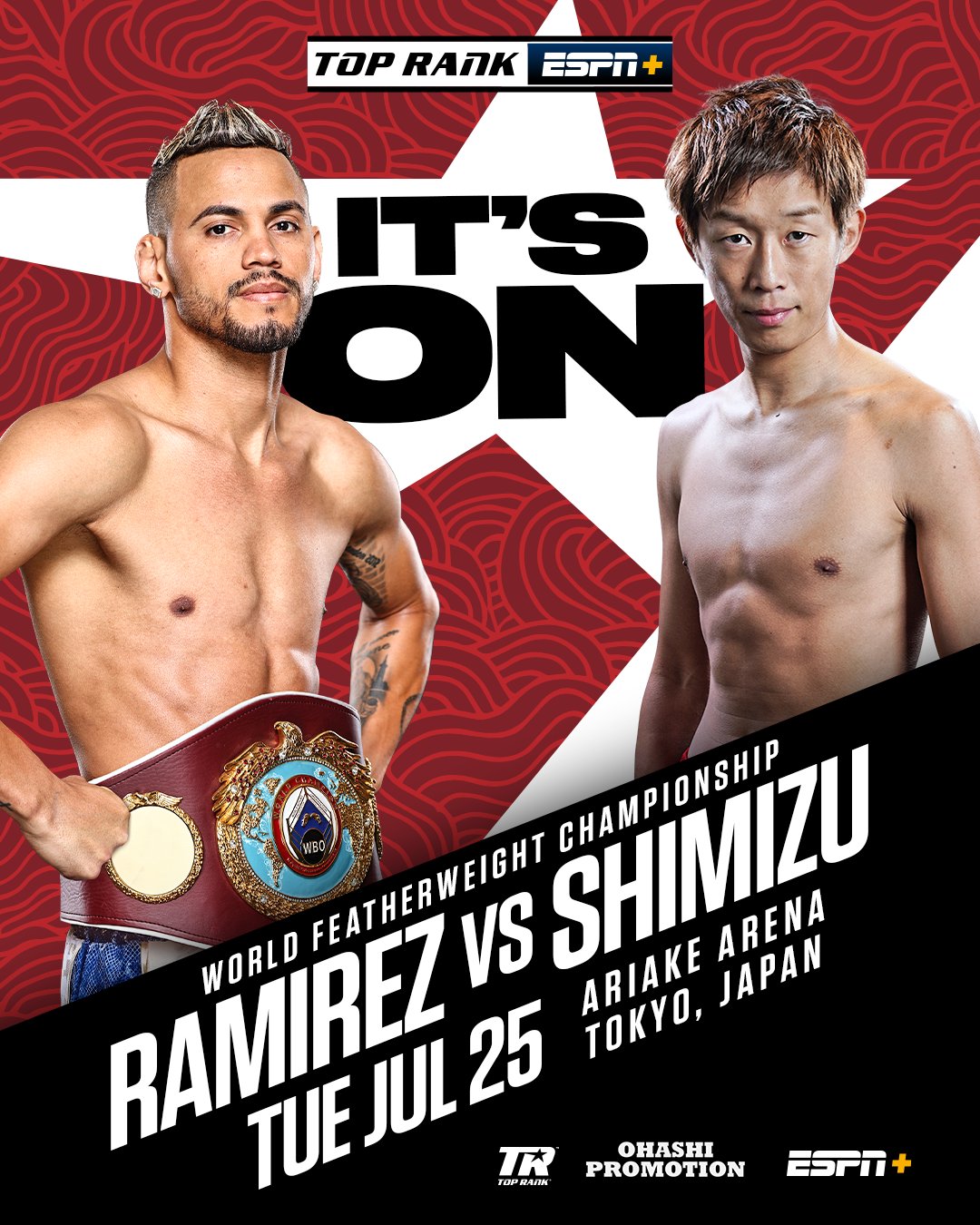 Ramirez vs Shimizu 25 luglio