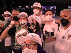 Riguccini con MASCHERA