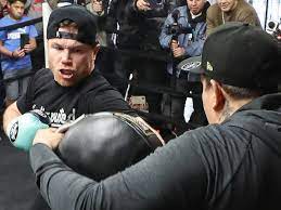 Ryder John sparring