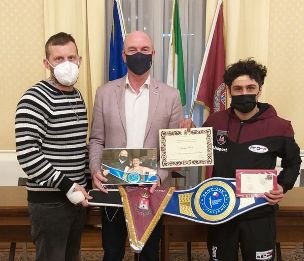Sannino Premiato con Bottai