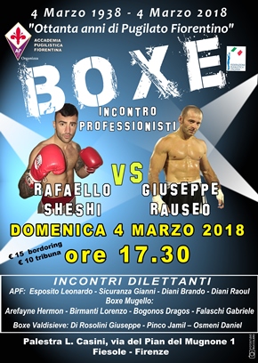 Sheshi vs Rauseo a Fiesole