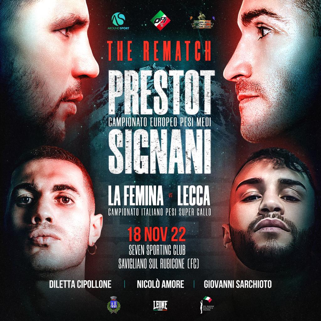 Signani a Savignano Poster novembre 22