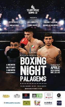 Team Boxe Roma 7 apr