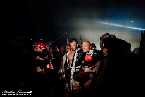 Turchi Fabio entra sul ring