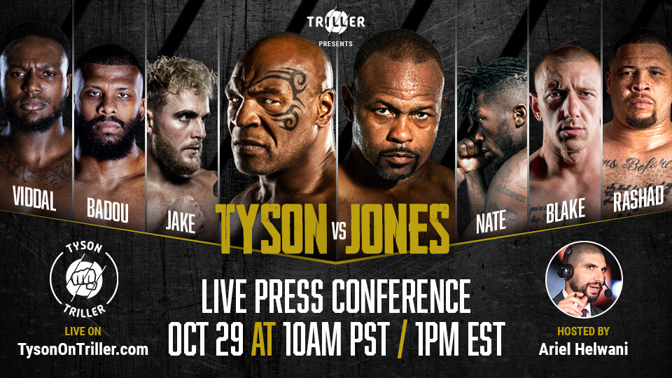 Tyson vs Roy JOnes CANCELLA