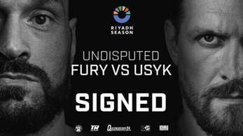 USYK vs FURY a Riyad