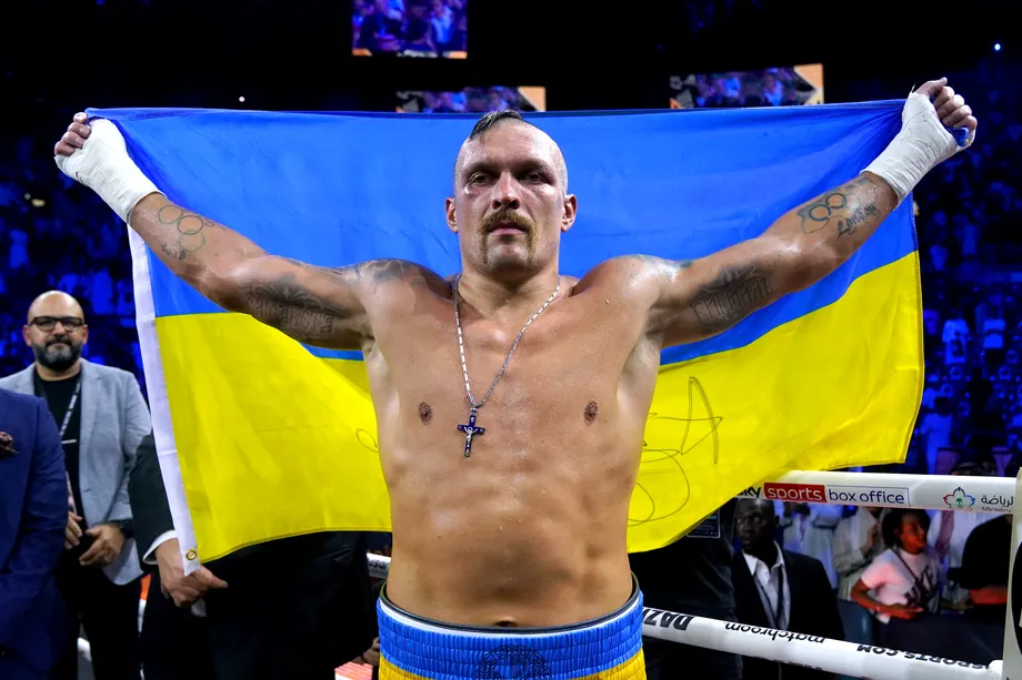 Usyk a Jeddah