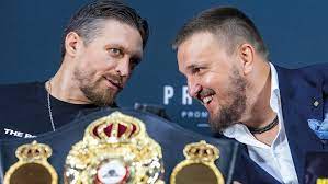 Usyk e il prom Krassyuk