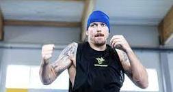 Usyk in allenamento