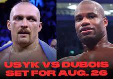 Usyk vs Dubois 24 agosto