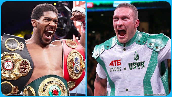 Usyk vs Joshua bocca aperta
