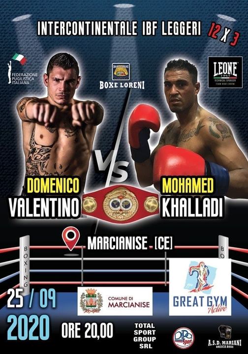 Valentino bs Khalladi settembre