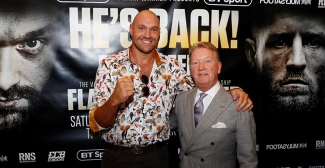 Warren e Fury Back