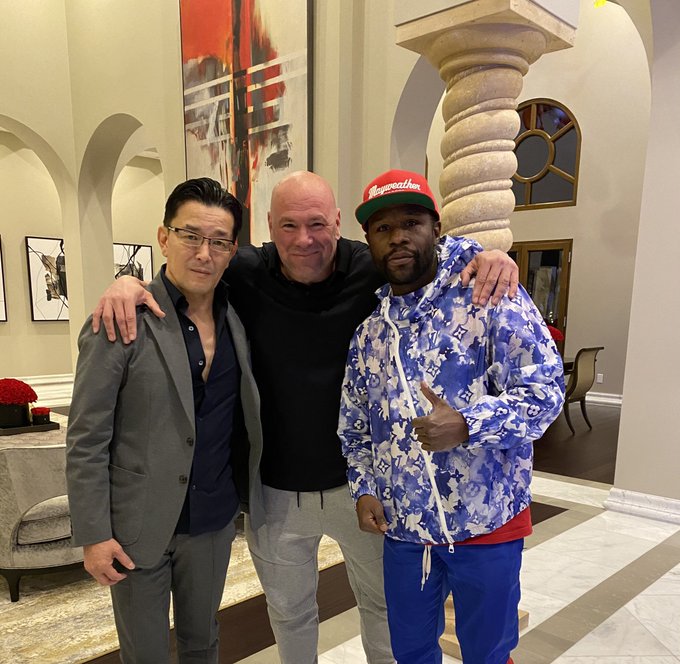 Whyte UFC con Floyd