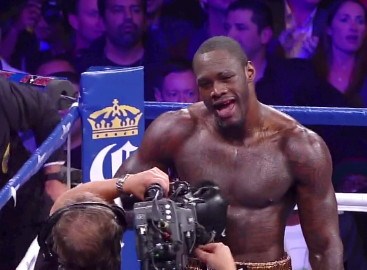 Wilder Deontay e la TV