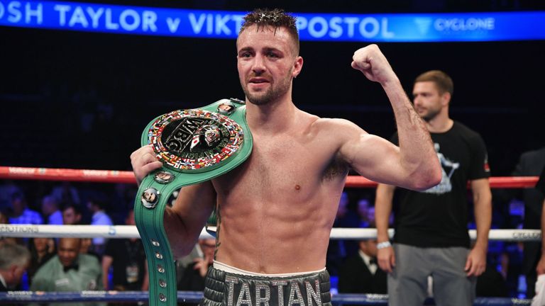 Taylor Josh post win Postol